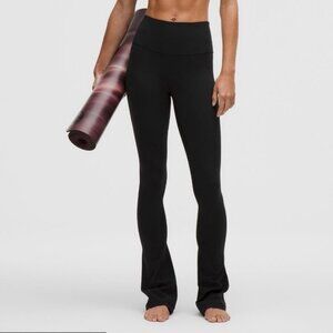 Lululemon Align High-Rise Mini-Flare Pant Black Size 6 Nulu Yoga Leggings